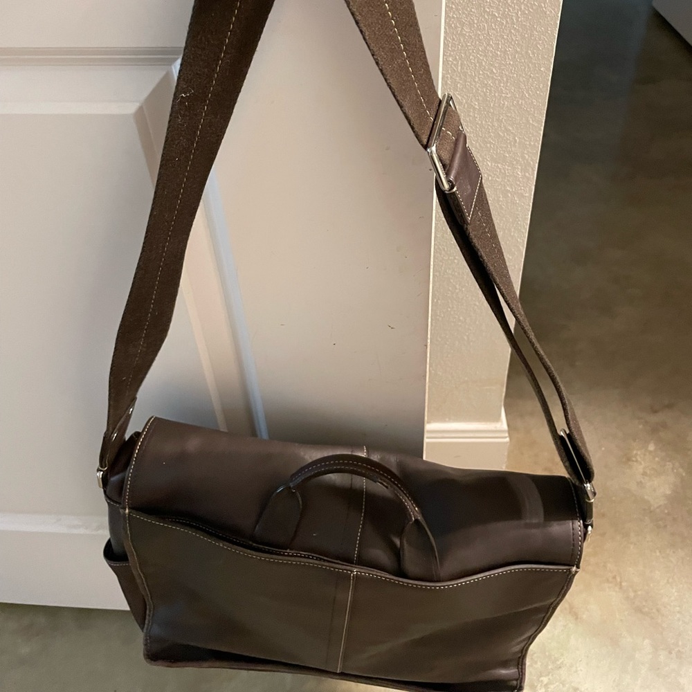 Coach Leather Messenger Bag! Excellent Condition!